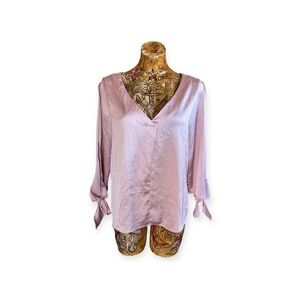 Arc n co blouse top loose pink small
